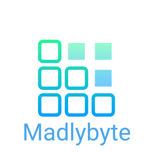 Madlybyte with text